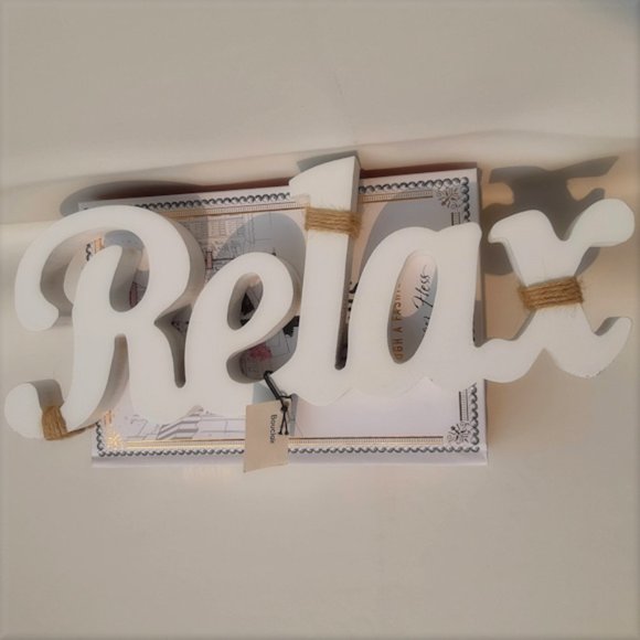 BOUCLAIR Decorative Word Relax - Picture 4 of 10